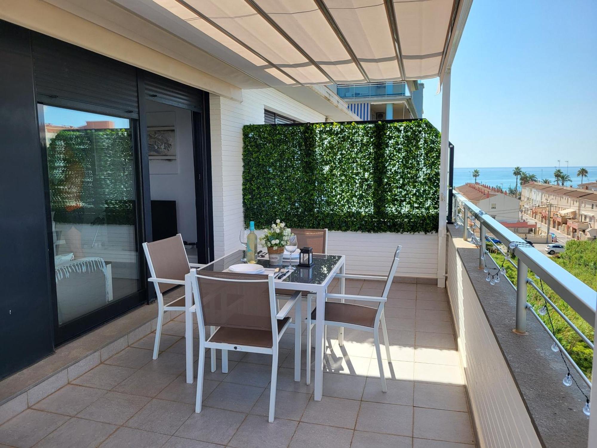 Atico Aqua Peniscola, 1ª Linea De Playa, Parking Y Piscina 아파트 외부 사진